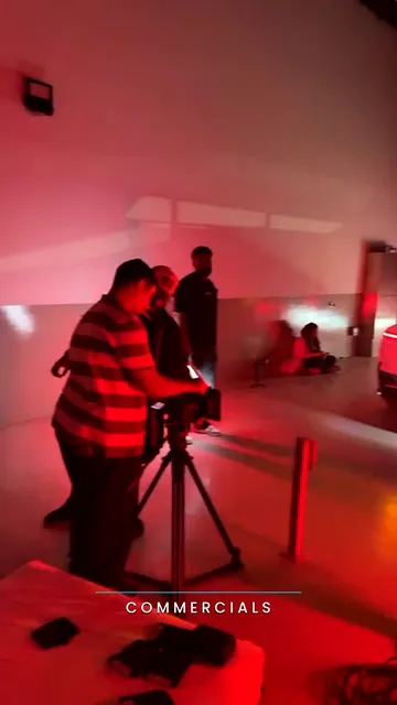 Behind the scenes: commercials shoot by ILLUMIN8 PRODUCTION