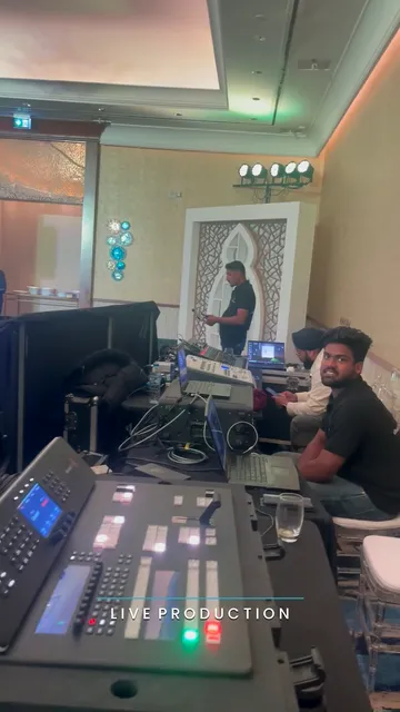 Behind the scenes: live shoot by ILLUMIN8 PRODUCTION